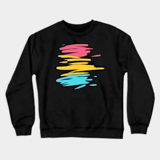 Pan Scribble Flag Crewneck Sweatshirt